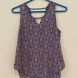 Lush brand patterned tank from Nordstroms